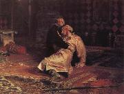 Ilya Repin Ivan the Terrible and his Son on 16 November 1581 china oil painting artist